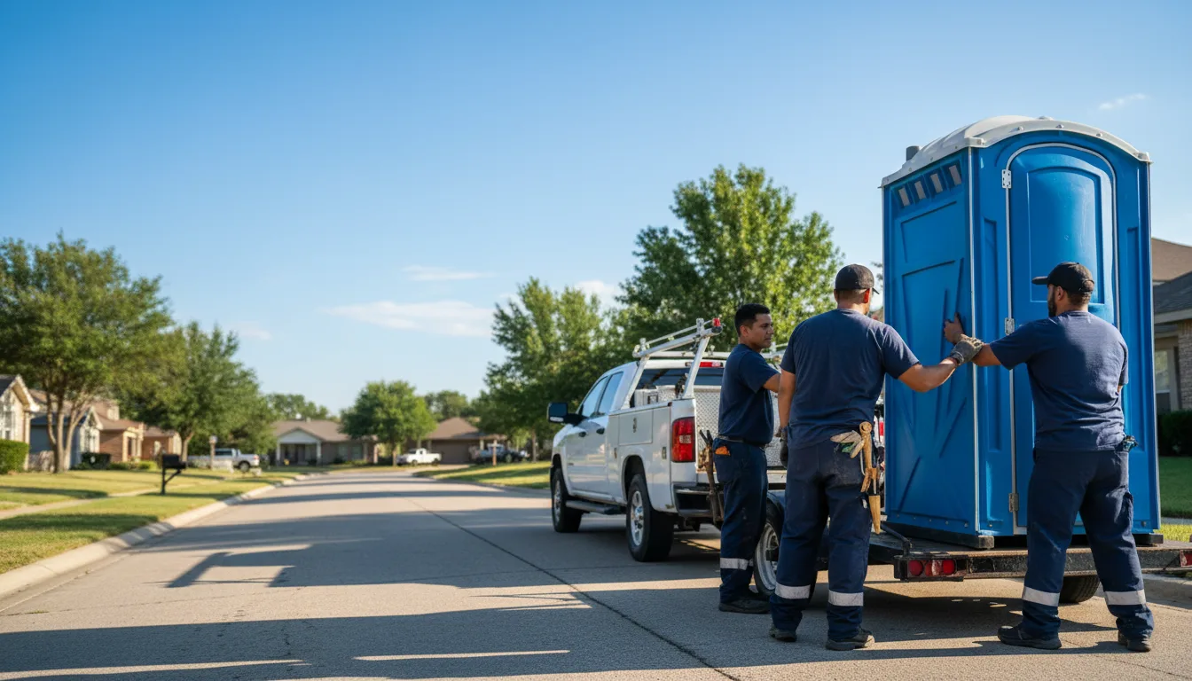 Portable Toilet Rental in Sherman, IL near me